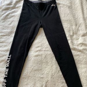 fleece vans leggings